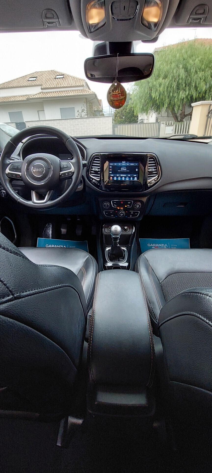 JEEP COMPASS 2WD 1,6 DIESEL 120 CV LIMITED PELLE NAVI TELEFONO LEGA STRAFULL IMPECCABILE