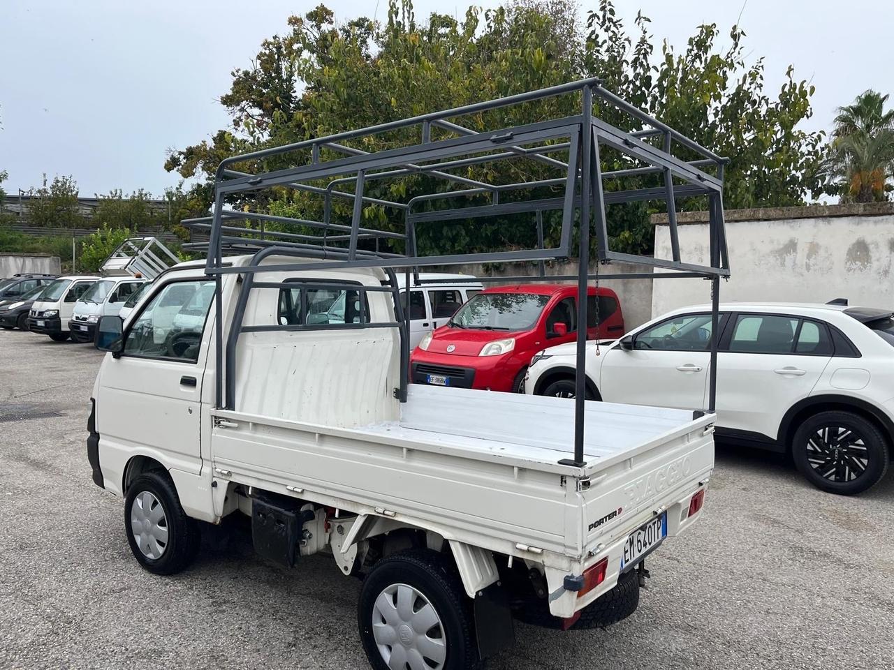 Piaggio porter 1.2 D cassone fisso - km 58000-2012