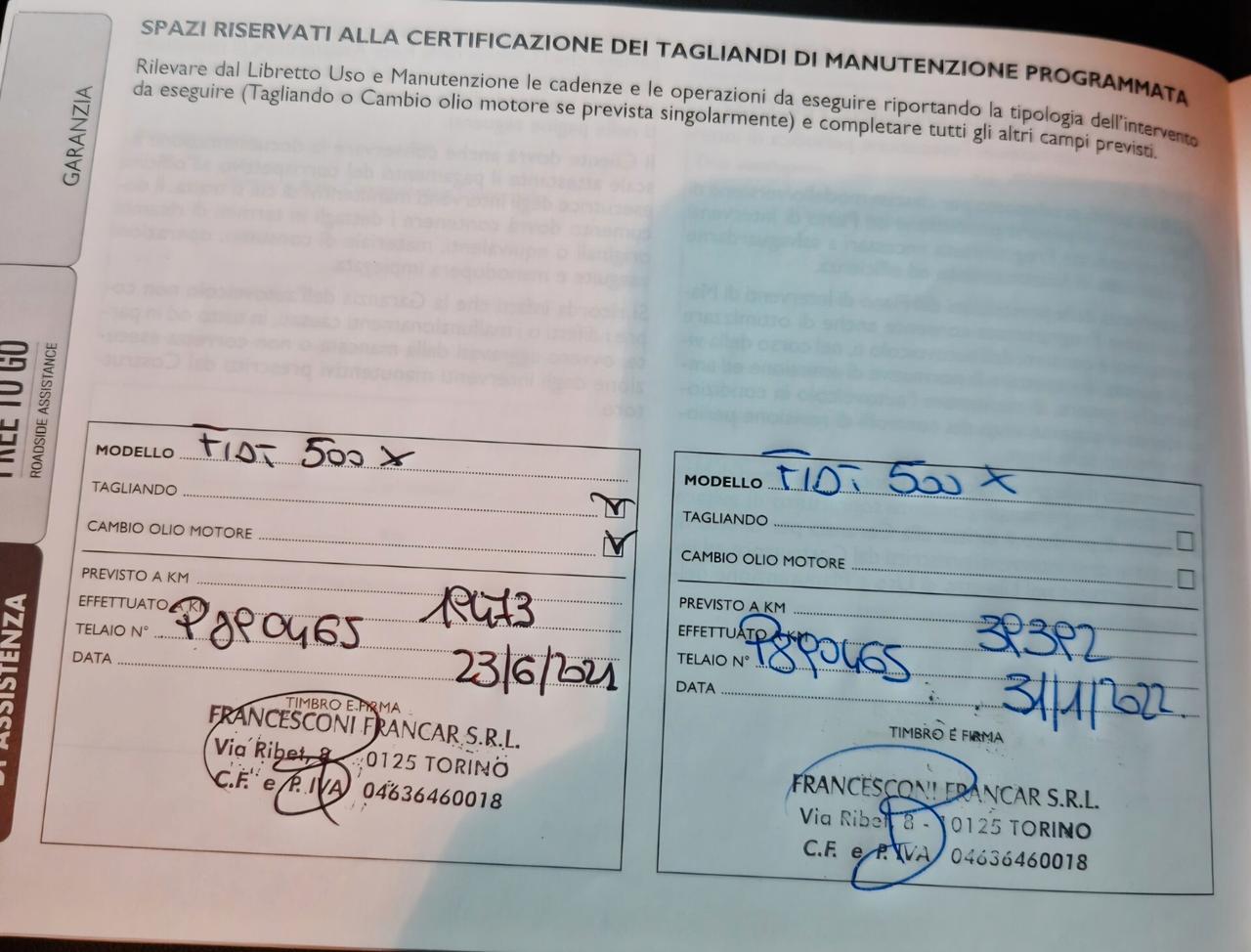 Fiat 500X 1.6 MultiJet 120 CV DCT Sport