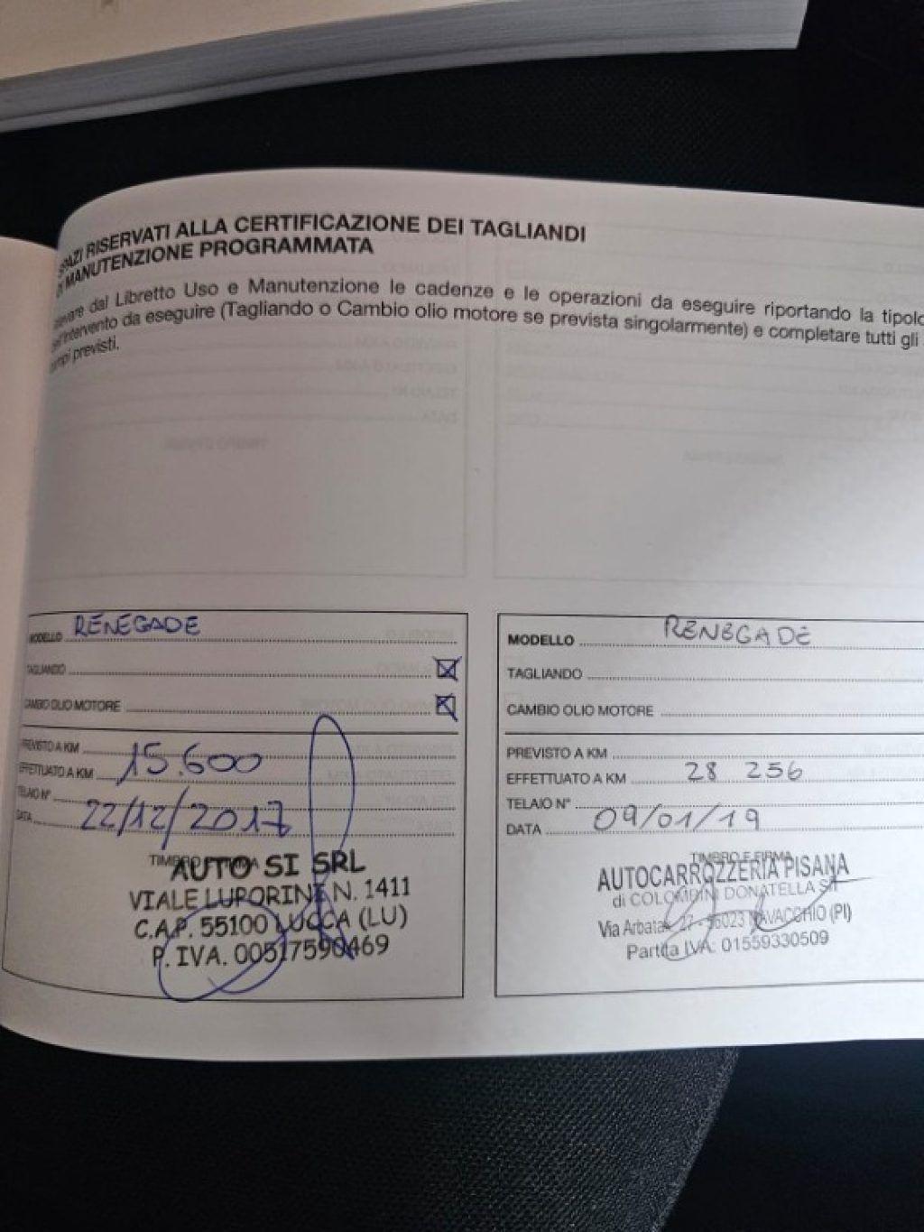 Jeep Renegade 1.6 Mjt 120 CV Limited + TETTO APRIBILE