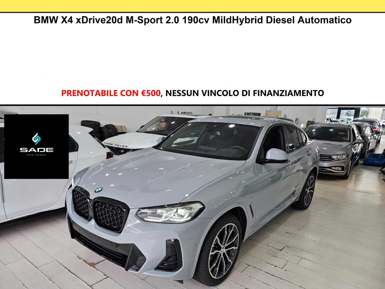 Bmw X4 xDrive20d 48V Msport