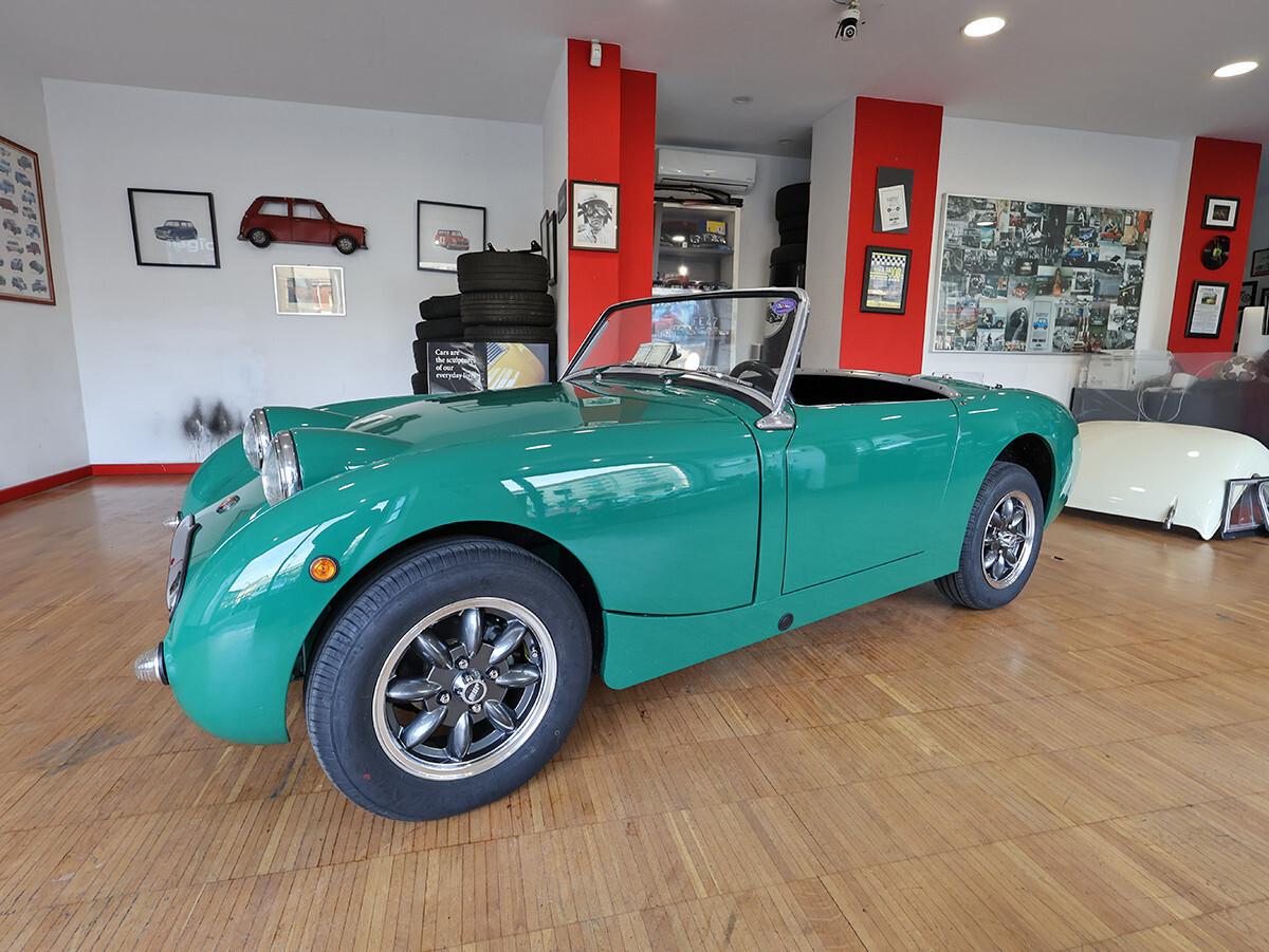 Austin Healey Altro Sprite 1000 MKI “frogeye” ( 1959) TARGHE NERE TORINO
