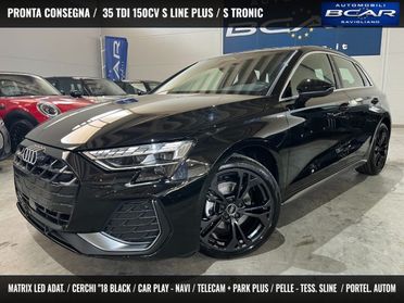 AUDI A3 SPB 35TDI Stronic S line"18 Sline/Matrix/Key/Telec
