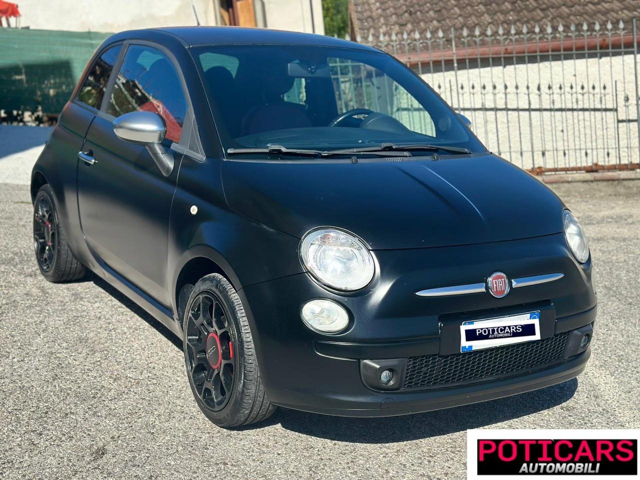 Fiat 500 1.3 Multijet 16V 95 matt black