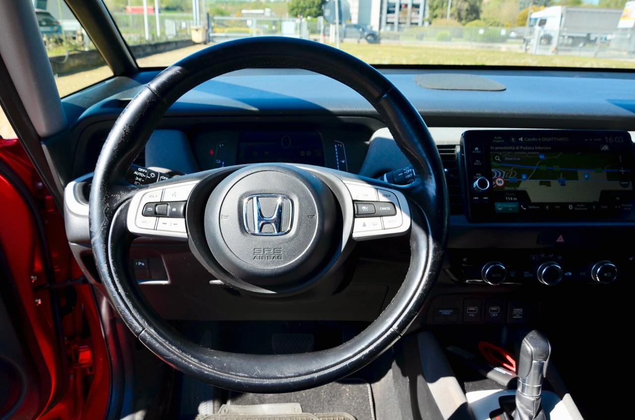 HONDA JAZZ CROSSTAR 1.5 HEV EXECUTIVE BICOLOR 98cv ECVT, UNICOPROPRIETARIO, SERVICE HONDA, UFF ITALIANA, EURO 6D, HIGH BEAM, RETROCAMERA, APPLE ANDROID, PERMUTE