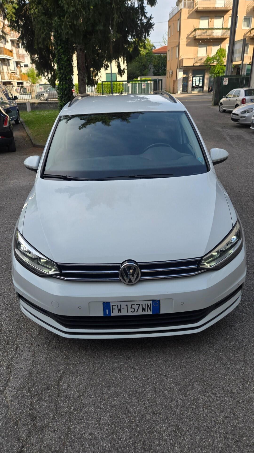 Volkswagen Touran 2.0 TDI 150 CV SCR Executive Blu
