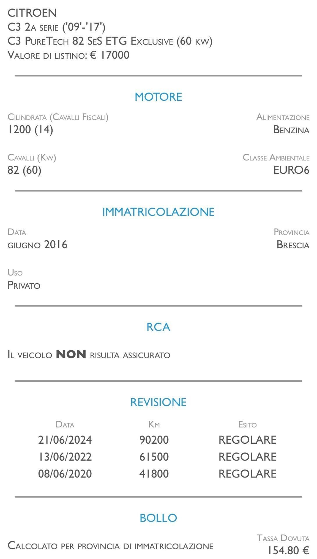 Citroen C3 PureTech 82 S&S ETG Exclusive - CAMBIO AUTOMATICO