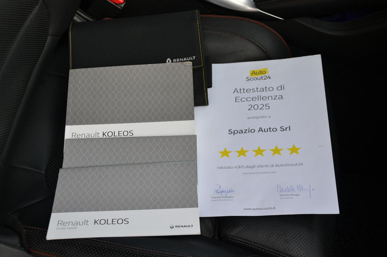 Renault Koleos 2.0 DCi 190CV 4X4 INITIALE PARIS X-TRONIC **TETTO*
