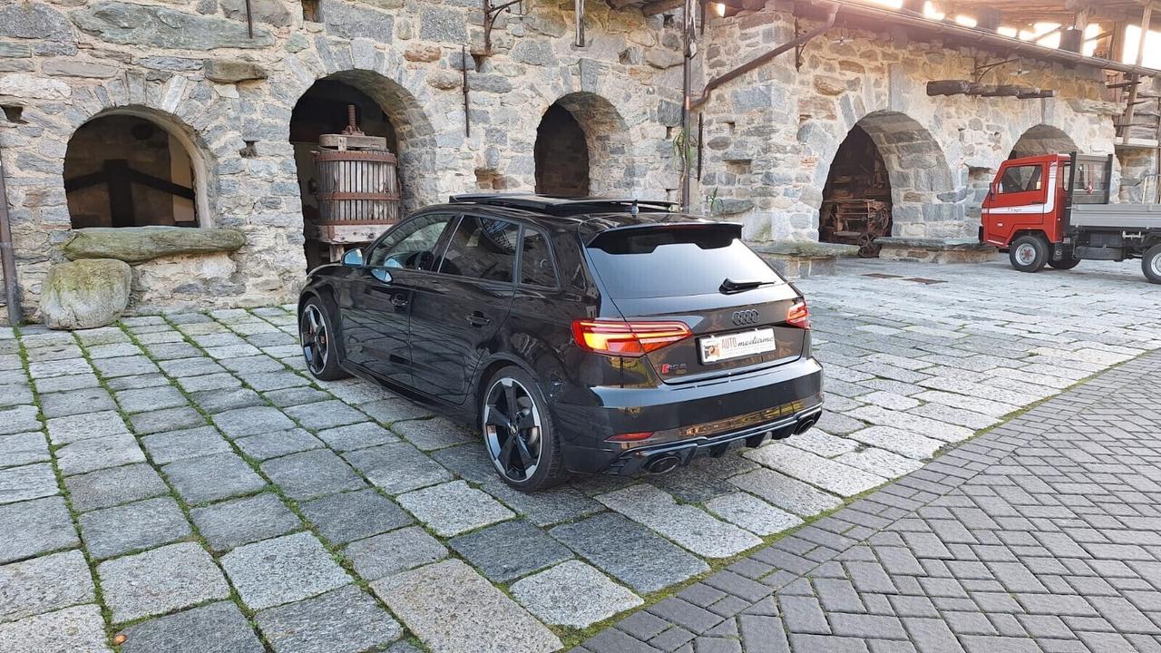 Audi RS3 SPB Virtual tetto Bang&Olufsen