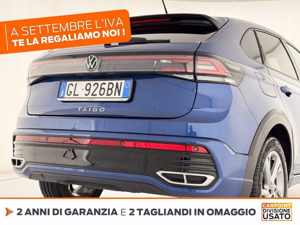 VOLKSWAGEN Taigo 1.0 tsi r-line 110cv dsg del 2022