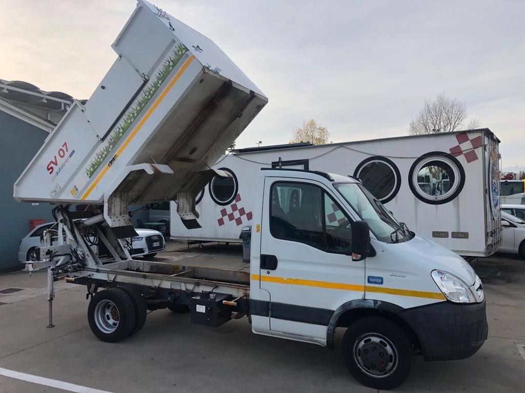 IVECO 50 C15 DAILY GUIDA DX VASCA RIBALTABILE