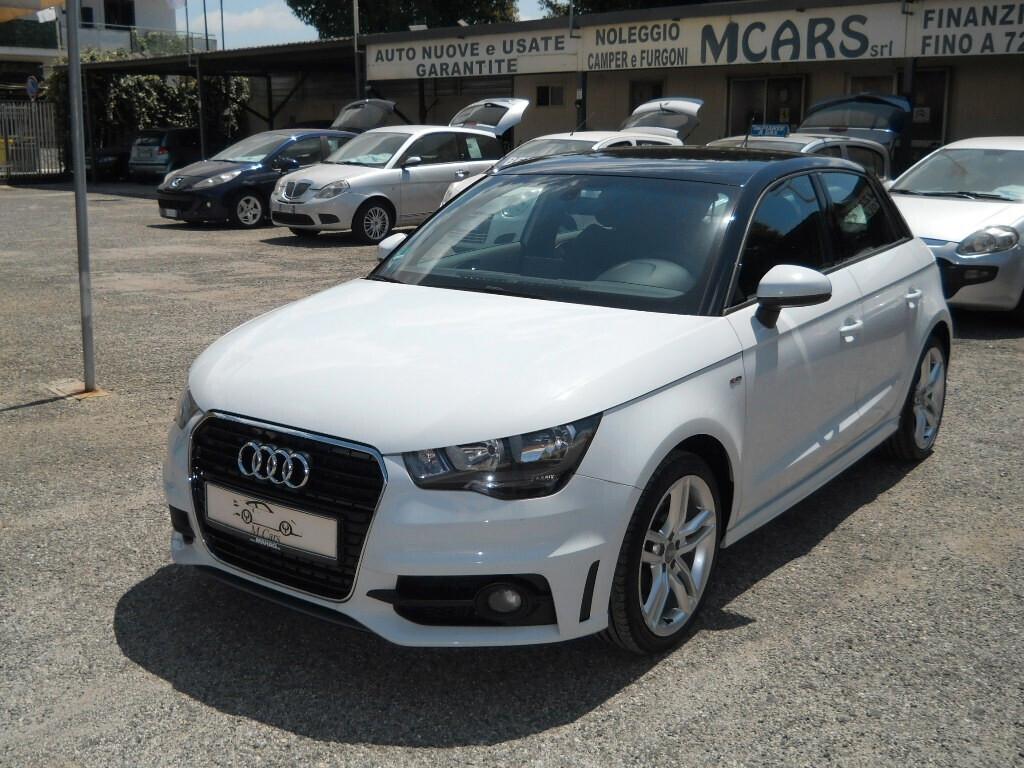 Audi A1 SPB 1.6 TDI 105 CV S-LINE- PELLE -NAVI- PLUS