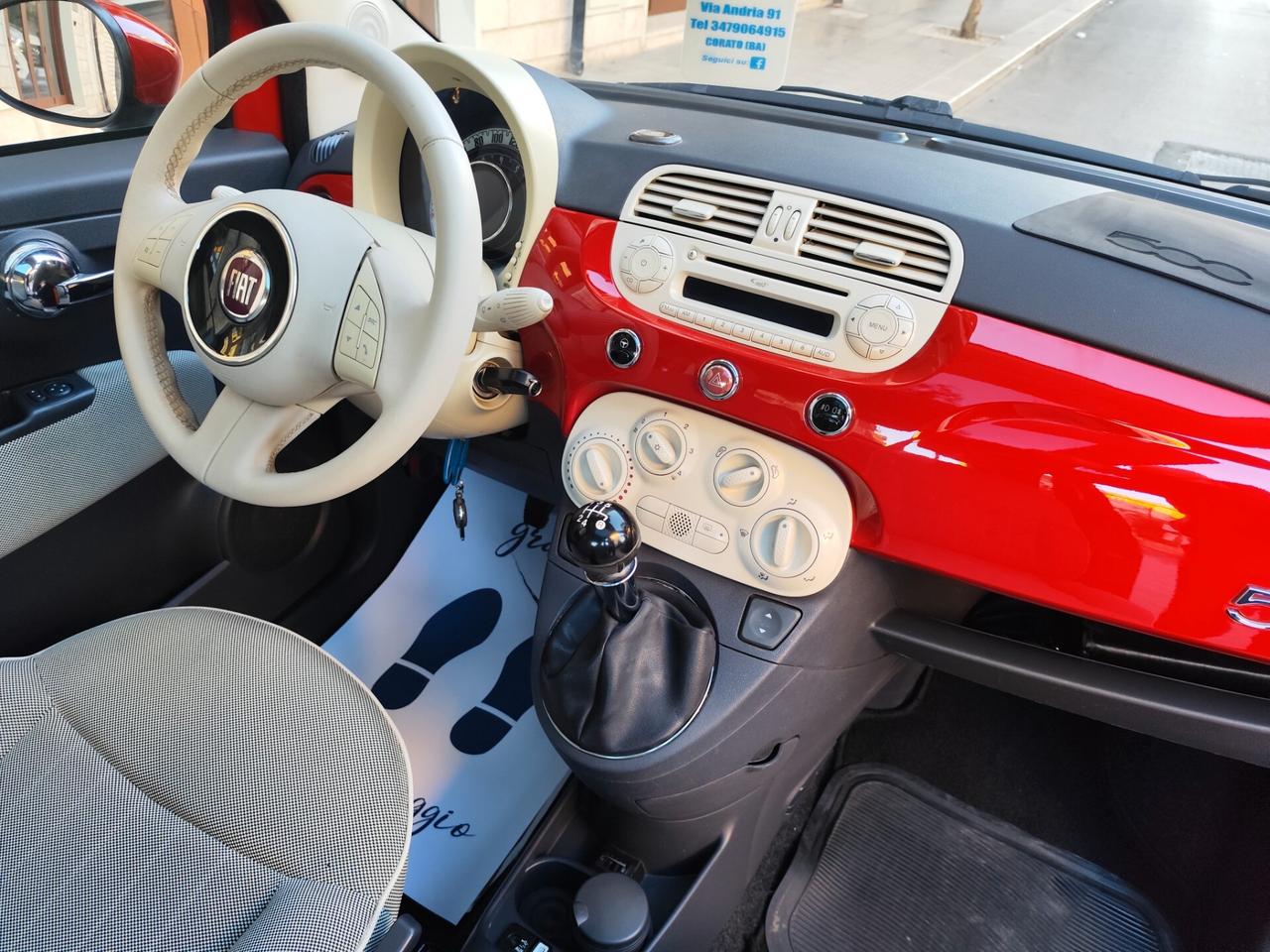 Fiat 500 1.2 EasyPower GPL Lounge TETTO