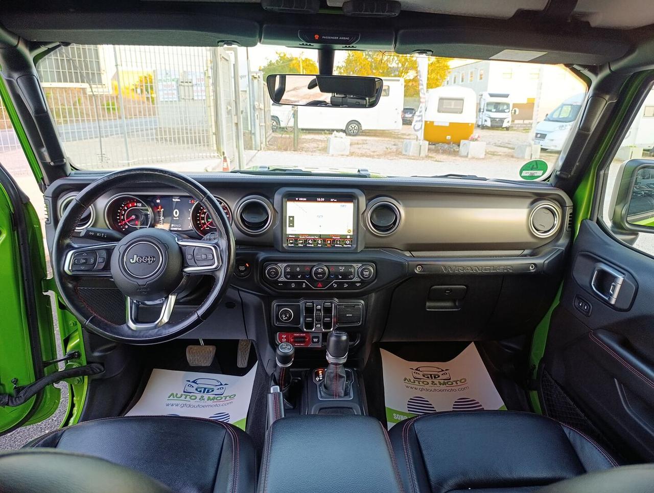 Jeep Wrangler Unlimited 2.2 mjt II Rubicon - Gancio Traino PREZZO REALE
