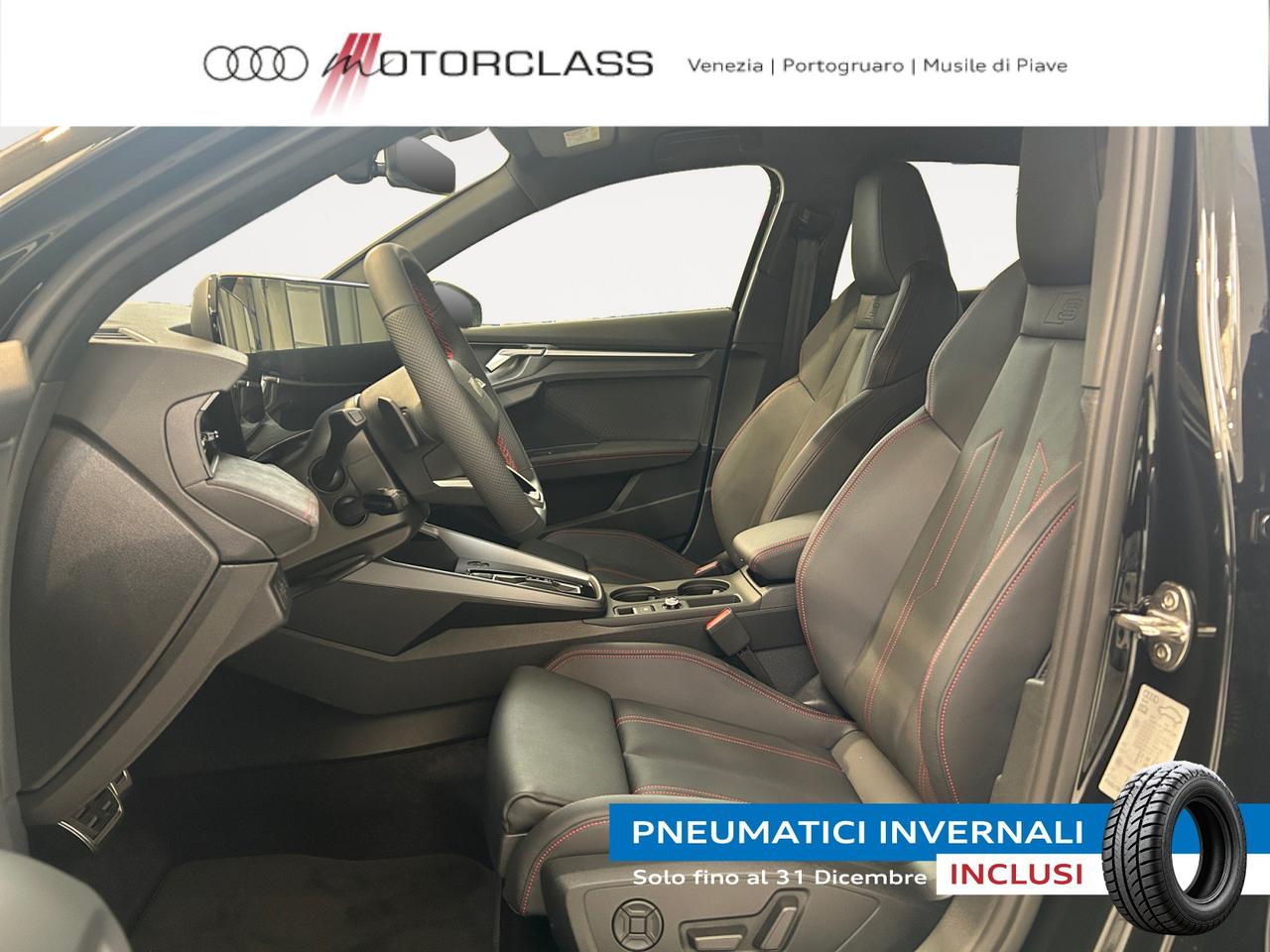 Audi A3 sportback 1.5 tfsi mhev 48v 150cv s line