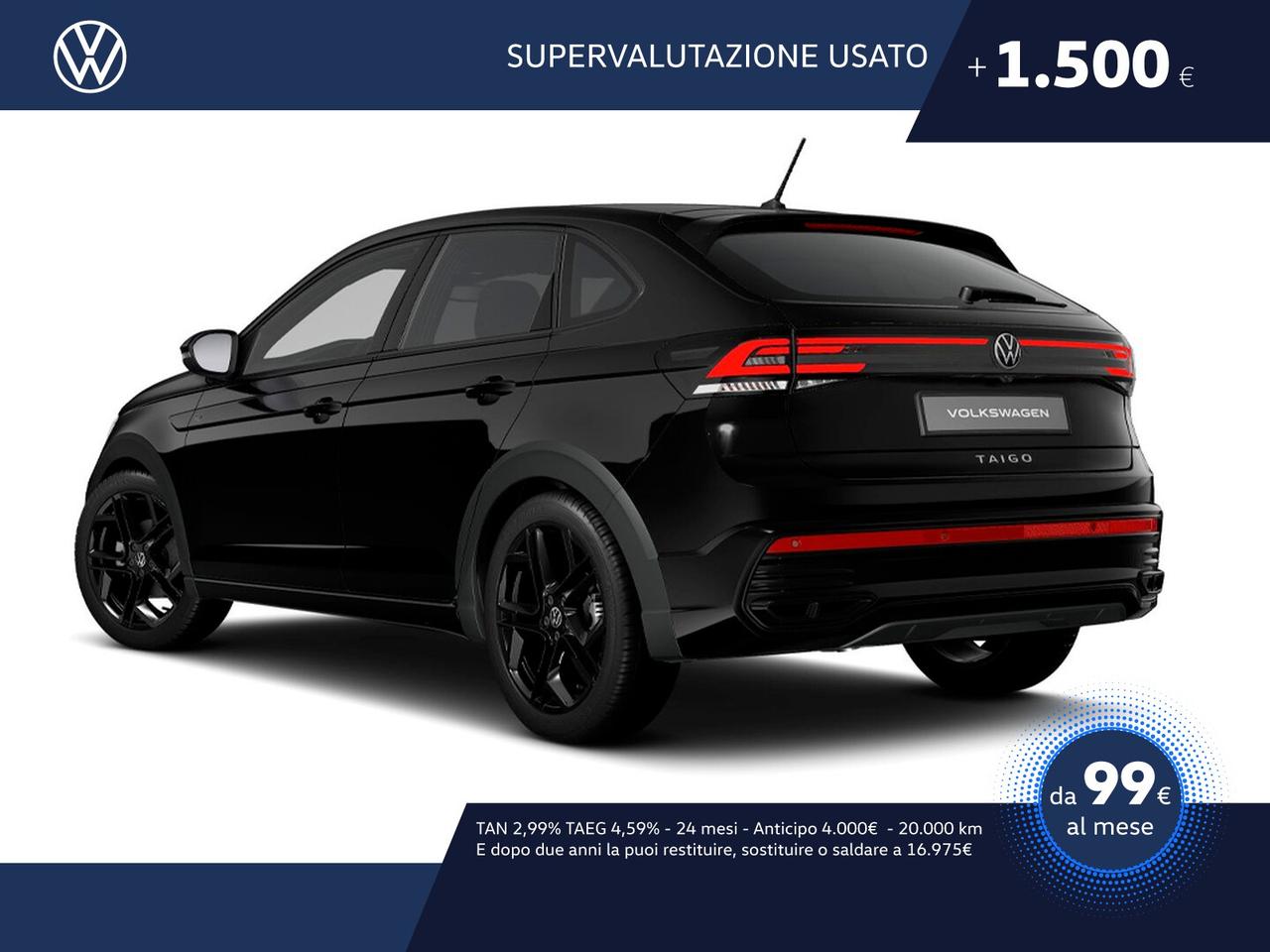 Volkswagen Taigo 1.0 tsi r-line plus 115cv