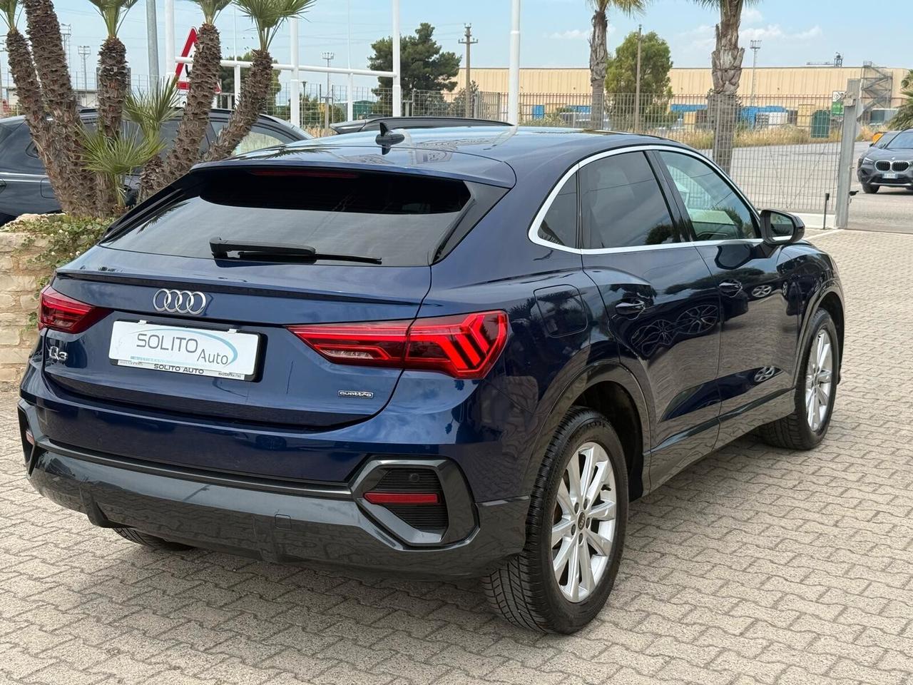 Audi Q3 SPB 35 TDI quattro Blu Navarra Full Led