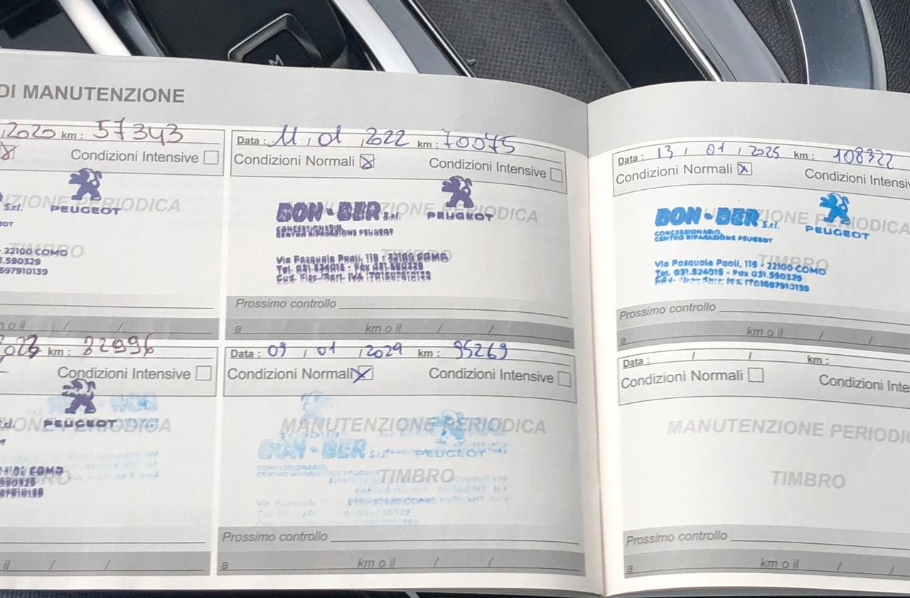 Peugeot 5008 BlueHDi 180 S&S EAT8 GT 7 posti