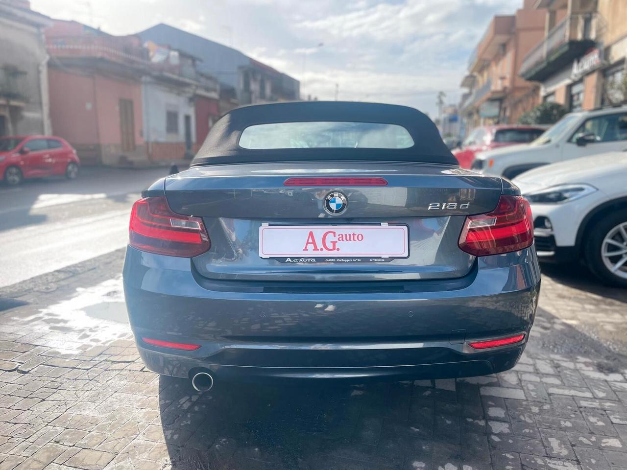 Bmw 218d Cabrio Advantage auto