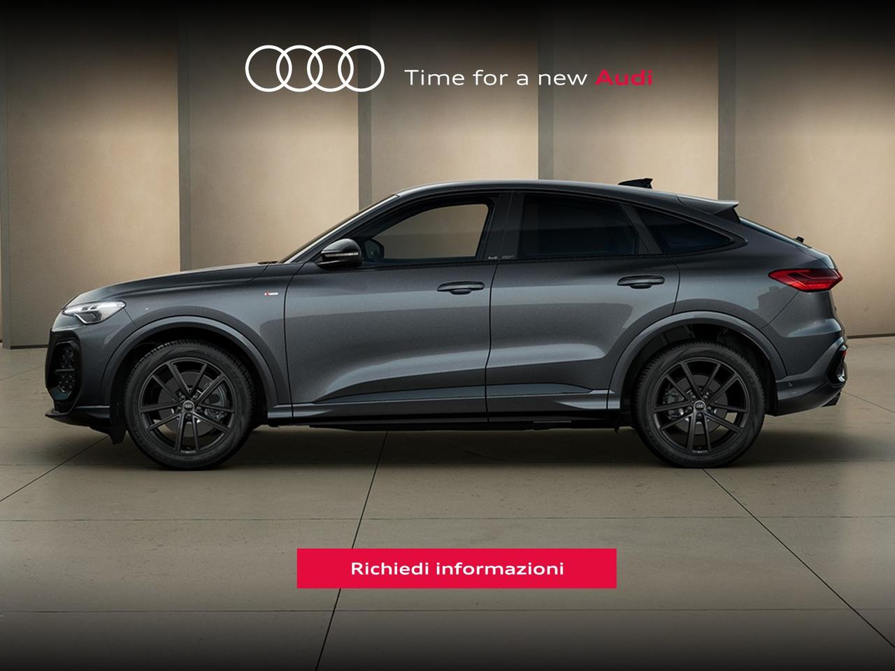 Audi Q5 sportback 2.0 tdi mhev+ s line edition quattro 204cv s-tronic