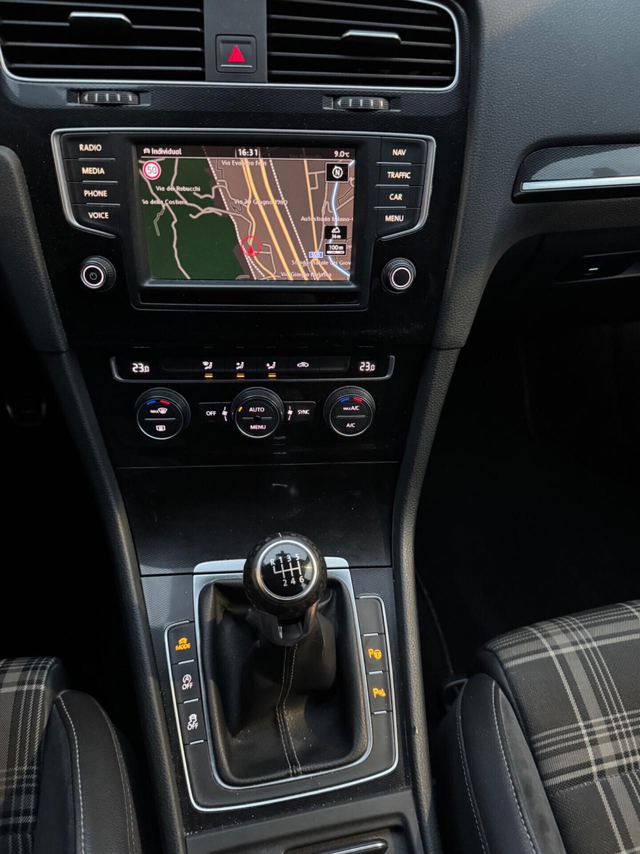 VW GOLF 7 GTD 2.0 TDI 184 CV