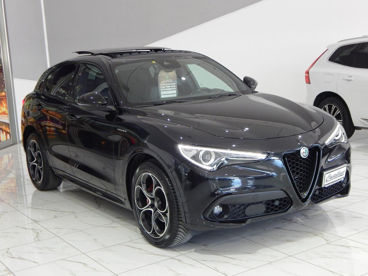 Alfa Romeo Stelvio 2.2 t Veloce Q4 210cv TETTO-NAVI-PELLE-PARK