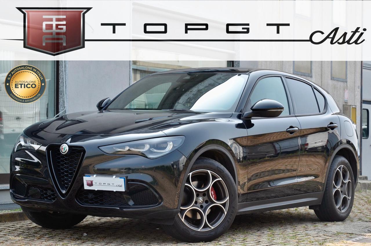 ALFA ROMEO STELVIO 2.0 t SPRINT Q4 280cv AUTO, GARANZIA UFF, UNICOPROP, UFF ITALIANA, SERVICE FCA, EURO 6D, NAVI, RETROCMAERA, PERMUTE