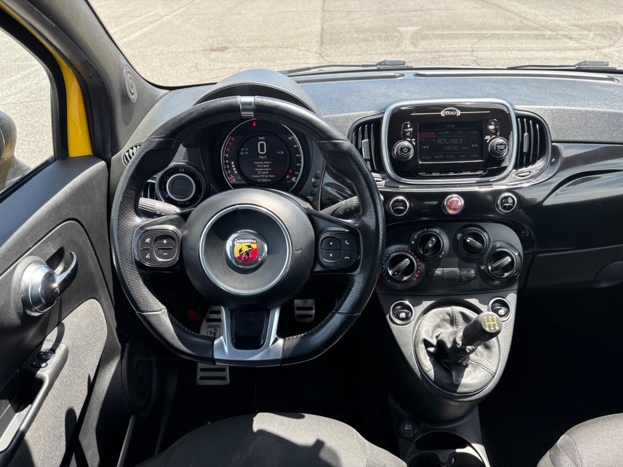 Abarth 595 1.4 Turbo T-Jet 145 CV,TAGLIANDI CERTIFICATI