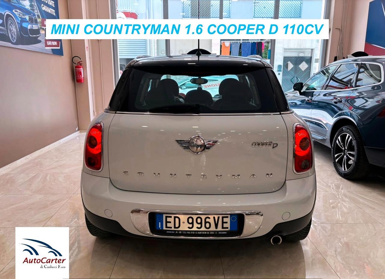 Mini Cooper D Countryman 1.6 diesel 110CV
