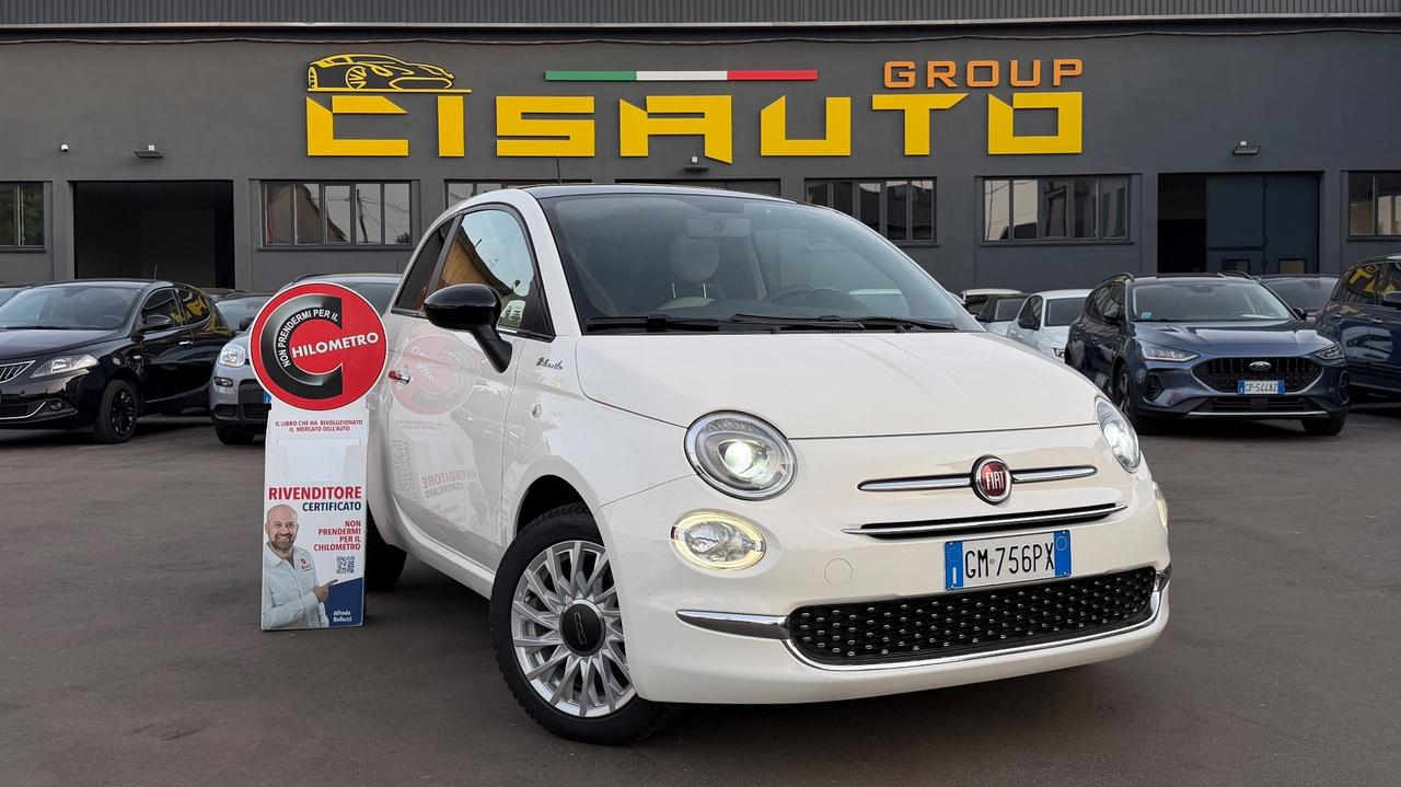 FIAT 500 1.0 HYBRID DOLCEVITA 69 CV - TETTO, PELLE, NEOPATENTATI