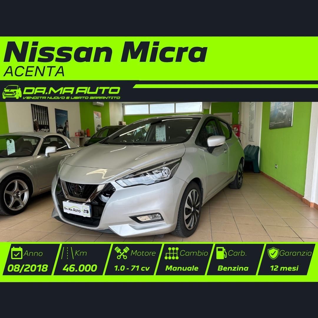 Nissan Micra 1.0 IG 12V 5 p. Acenta 2018