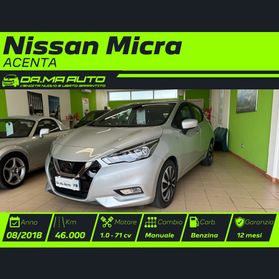 Nissan Micra 1.0 IG 12V 5 p. Acenta 2018