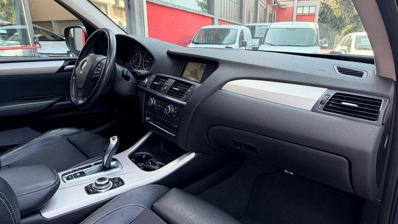 BMW X3 X-DRIVE 20D 2.0 ELETTA 184 CV - FULL LED, P