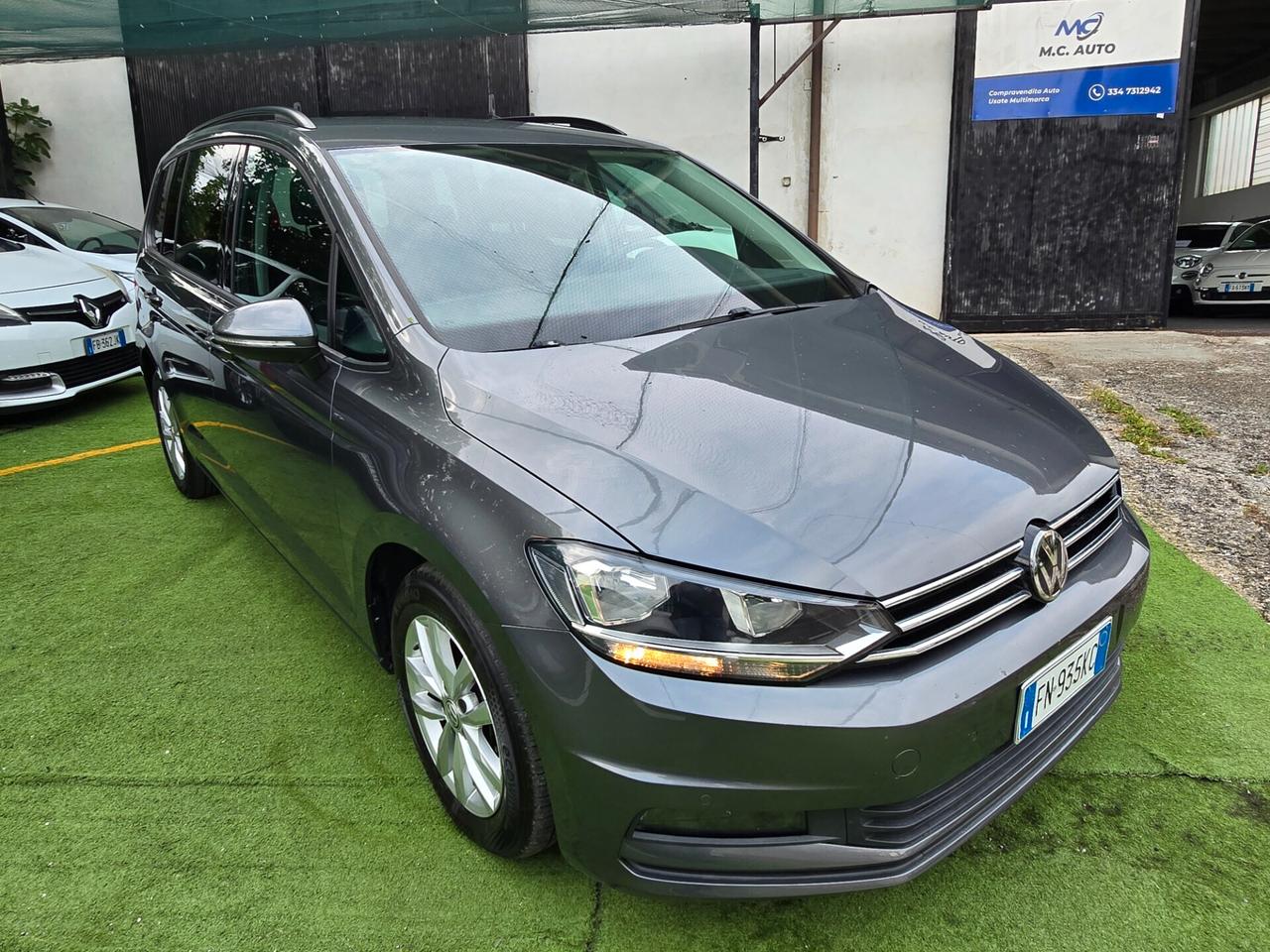 VW Touran 1.6 TDI 115 CV DSG 150000KM 5POSTI-2018
