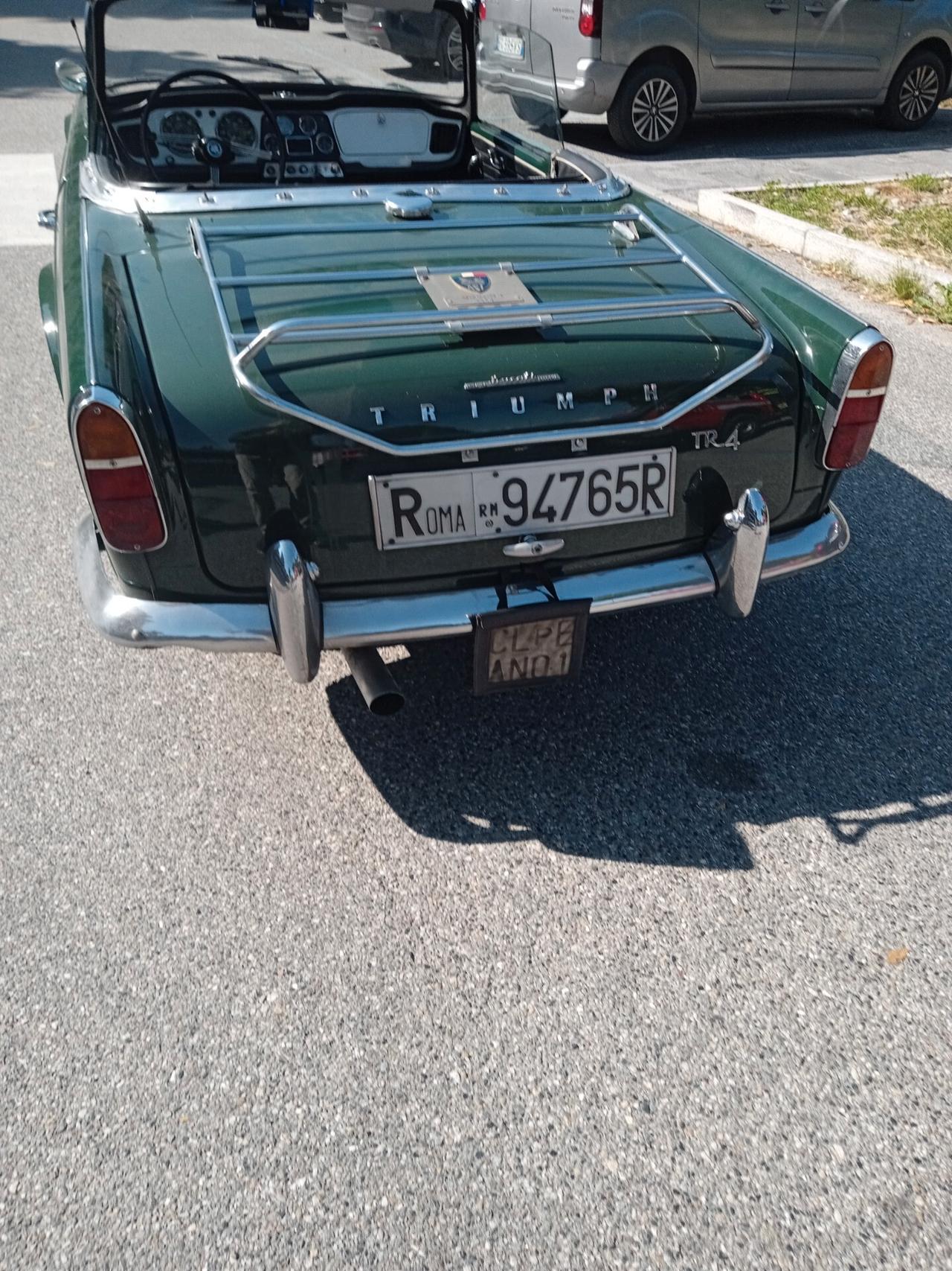 Triumph TR4 VEICOLO ISCRITTO ASI ORO