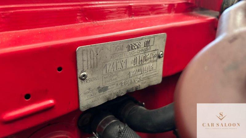 FIAT 124 Spider TAGLIANDATA - PRONTA ALL'USO