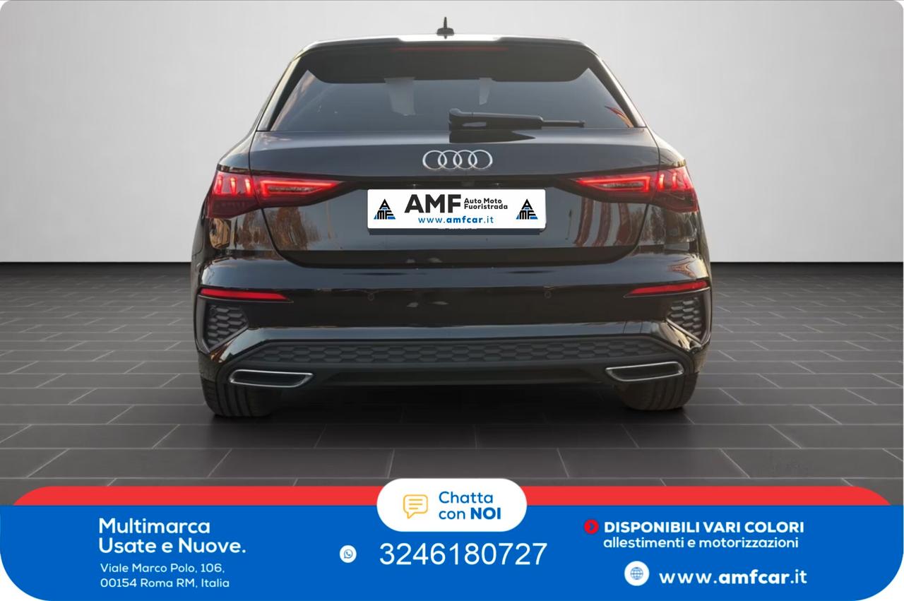 Audi A3 Sportback 40 TFSI e S-Line *Navi*Telecamera*ACC*