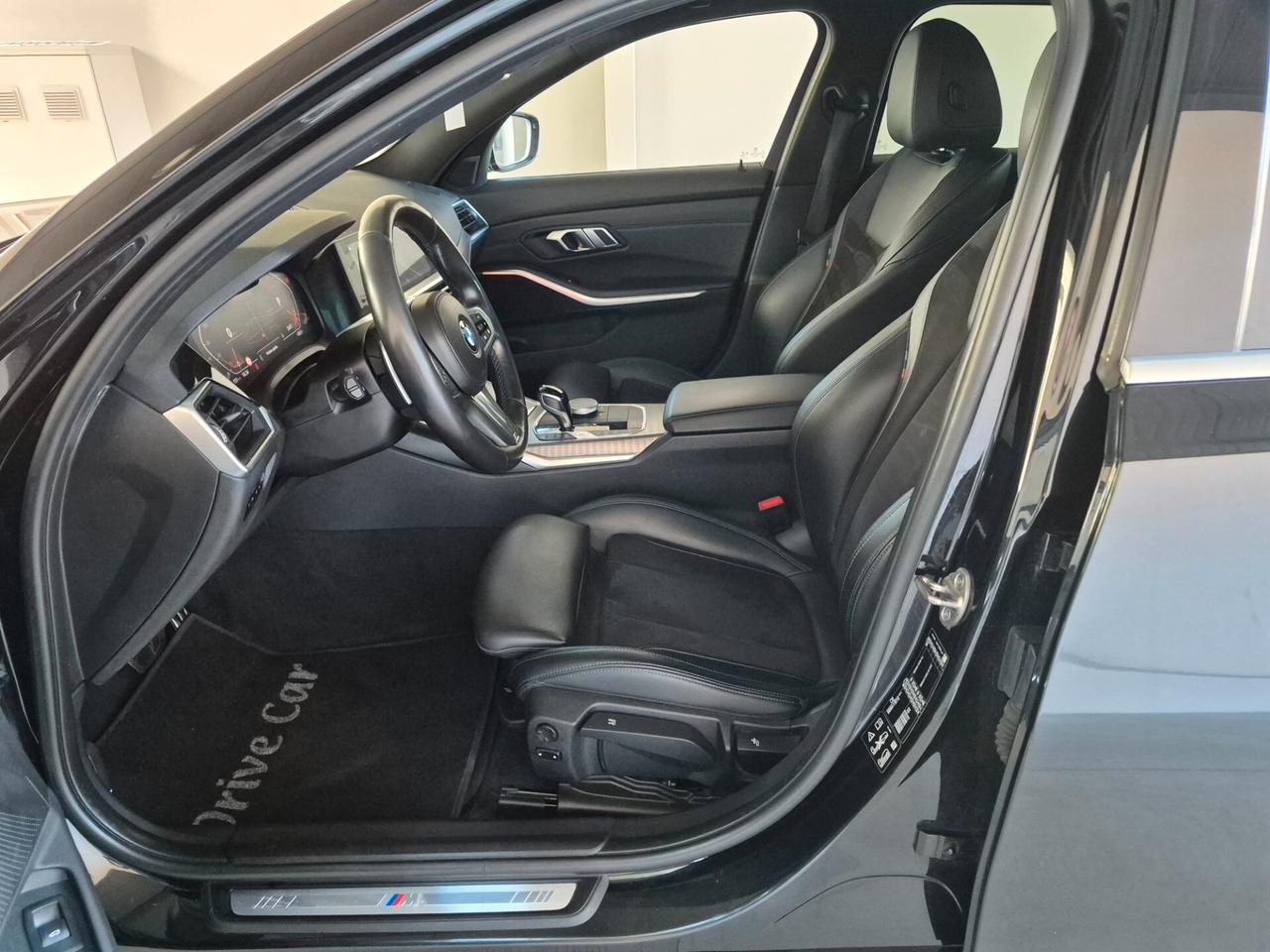 BMW 320 TOURING 320D XDRIVE MSPORT AUTO LED PELLE CLIMA 3ZONE CARPLAY ACC. RETROCAM. 1 PROPRIETARIO