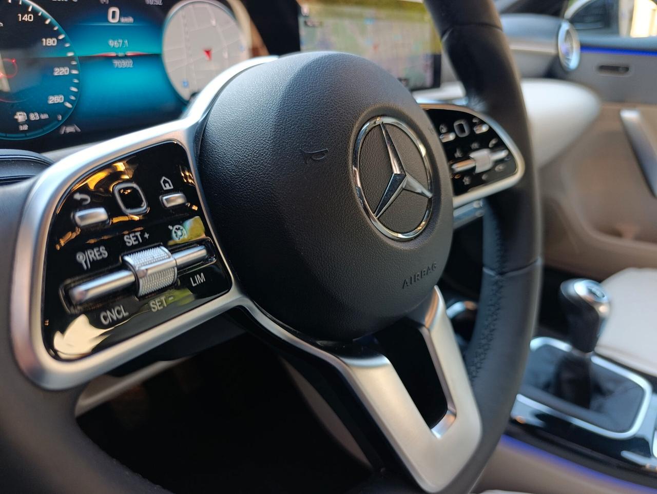 Mercedes-benz A 180 Sport Sedan Luci 64 colori/Navi/Pelle chiara