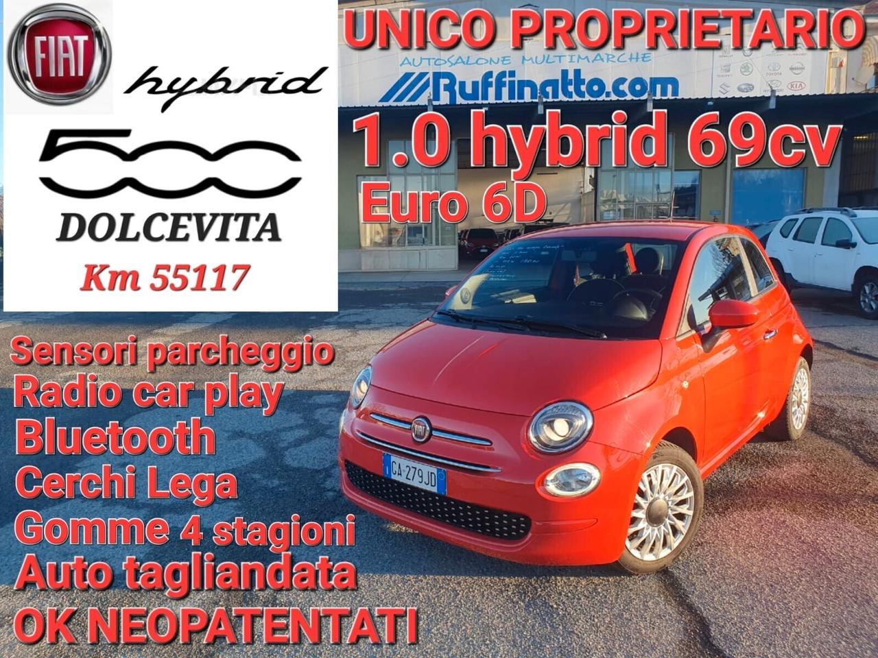 Fiat 500 1.0 Hybrid Dolcevita