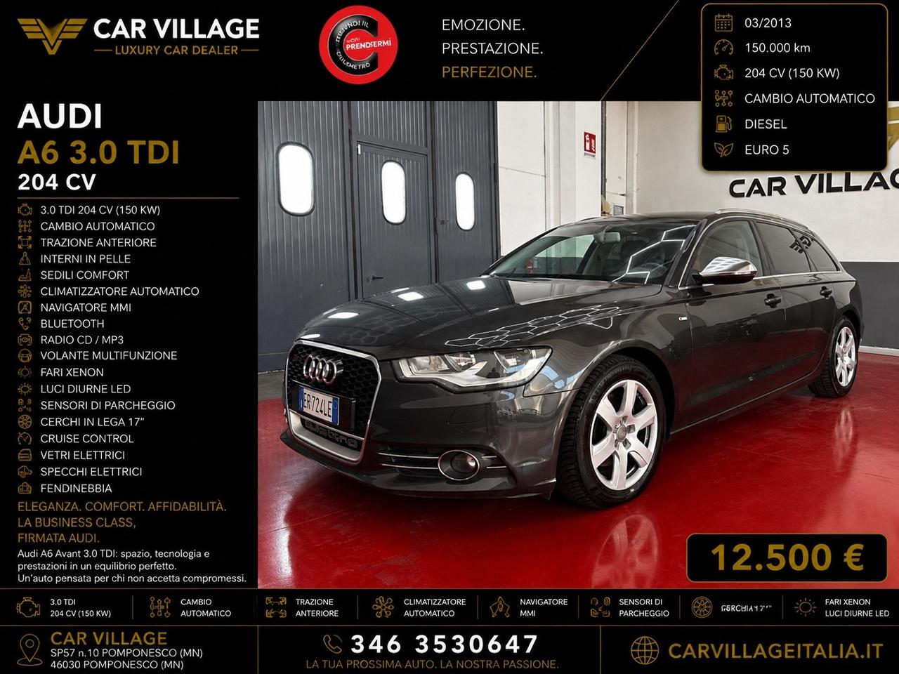 Audi A6 Avant 3.0 TDI 204 CV multitronic Advanced