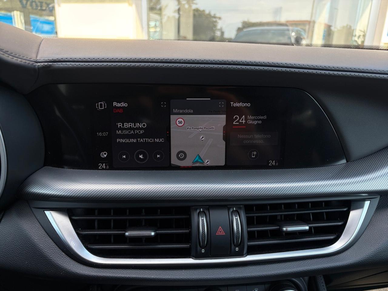 Alfa Romeo Stelvio 2.2 Turbodiesel 210 CV AT8 Q4 Veloce TETTO APRIBILE