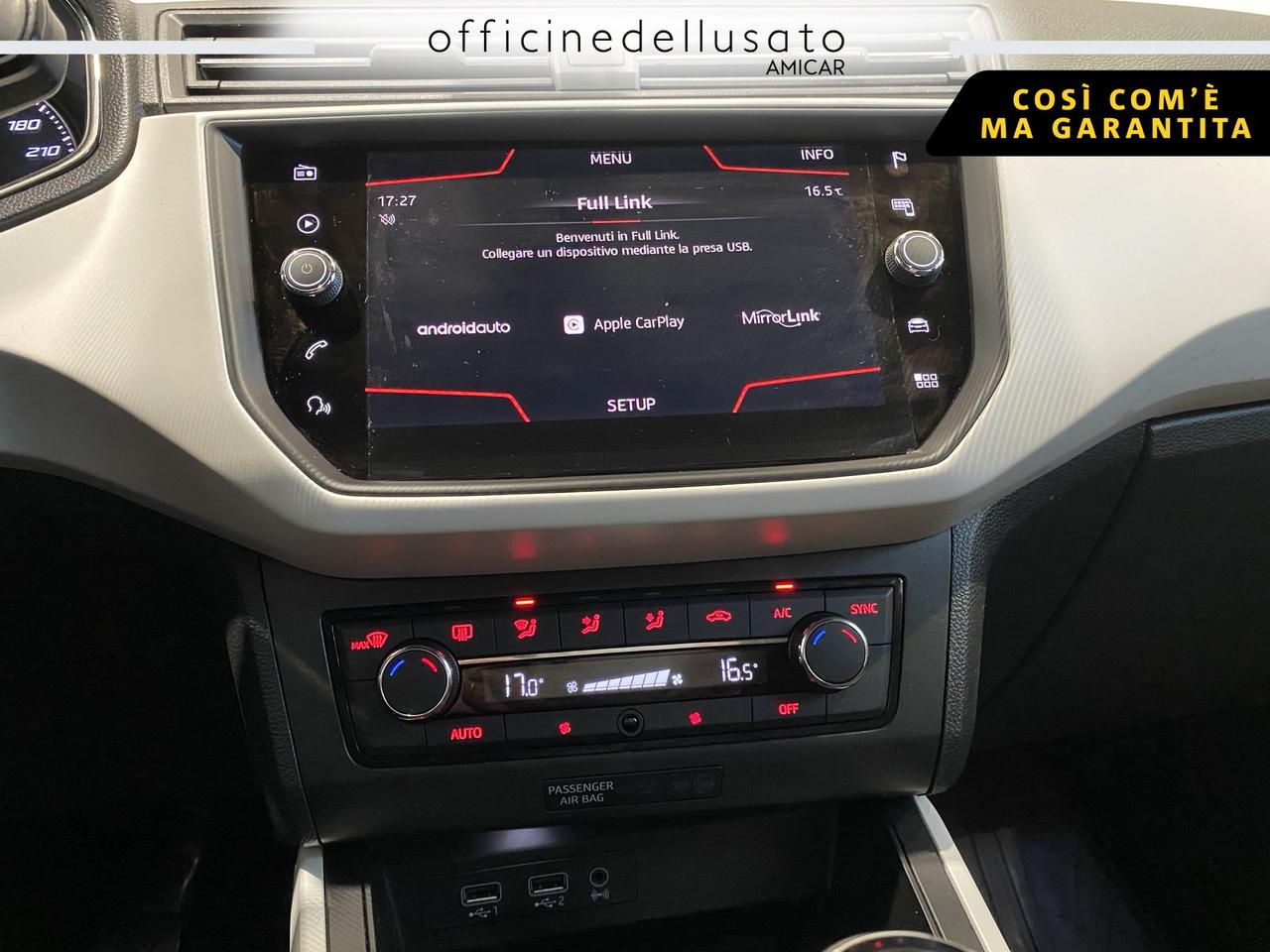 Seat Arona 1.0 tgi 90cv xcellence