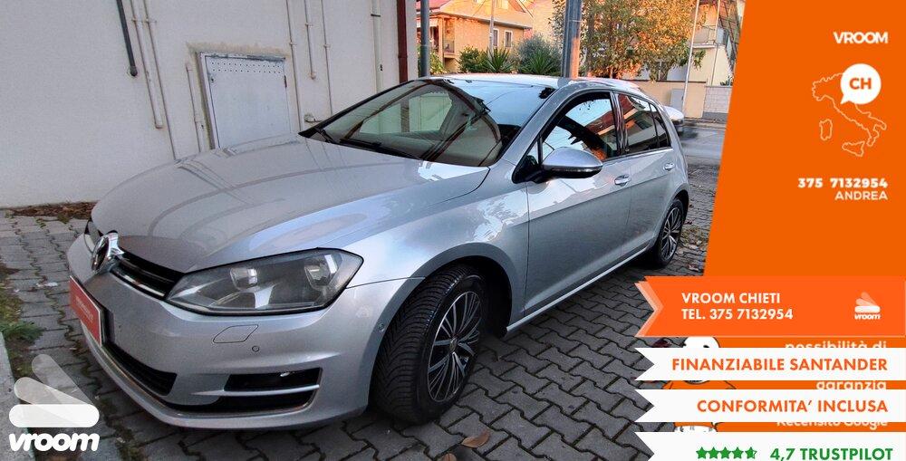VOLKSWAGEN Golf 7ª serie 1.6 TDI 110 CV 5p. Ex...