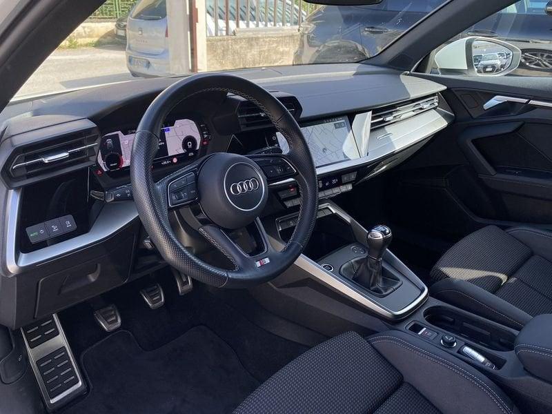 Audi A3 SPB S Line interno ed esterno 2.0 TDI 150CV s-tronic 35