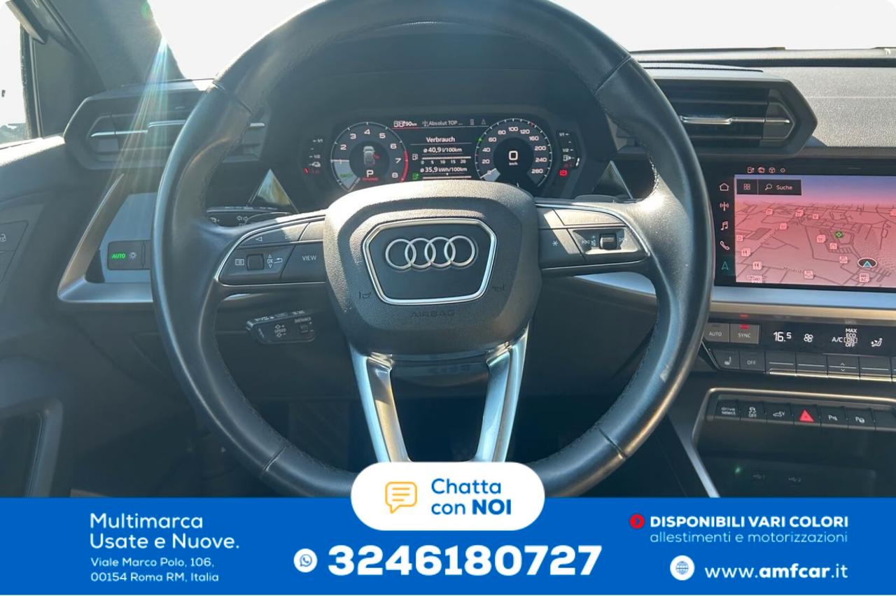 Audi A3 SPB 40 TFSI e S tronic line edition
