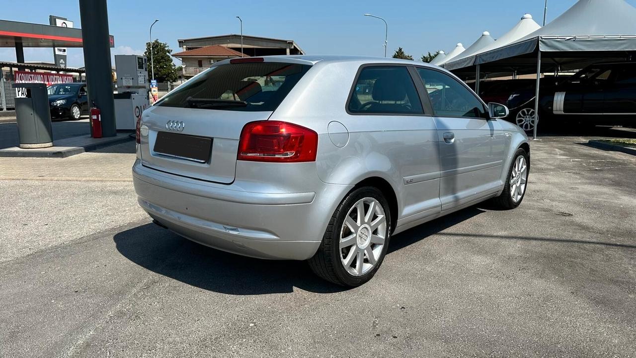 Audi A3 2.0 DIESEL 140 CV KM CERTIFICATI