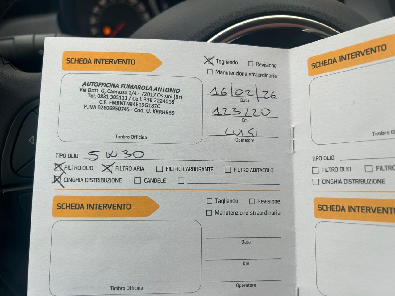 Fiat 500X 1.6 MJ 120 Cv CROSS Km123.000-2017