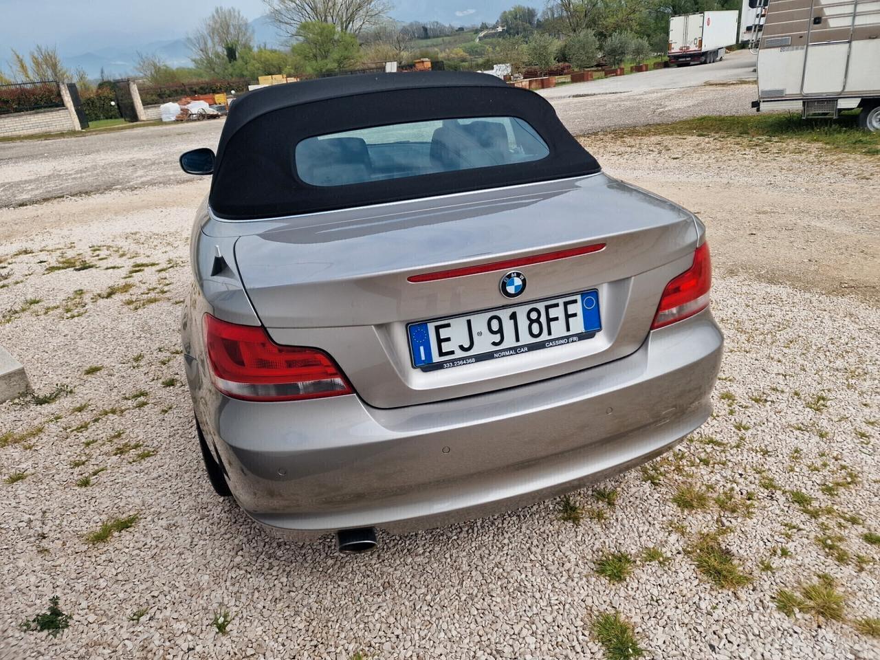 Bmw 118d 2.0 143CV Cabrio Futura "Tagliandi Bmw"