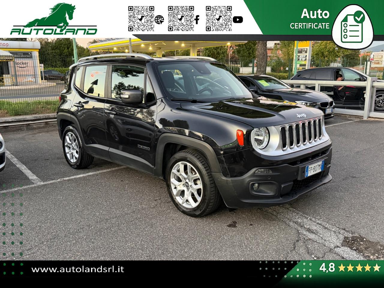 Jeep Renegade 1.6 MultiJet 120 CV Limited Automatica